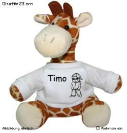 Giraffe mit Name